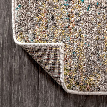 Contemporary Pop Modern Abstract Vintage Waterfall Area Rug